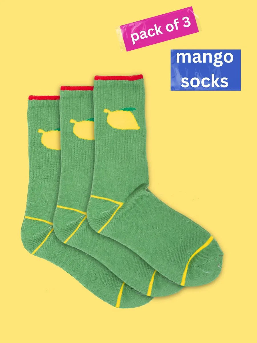 Aam Aadmi | Mango sock - Pack of 3