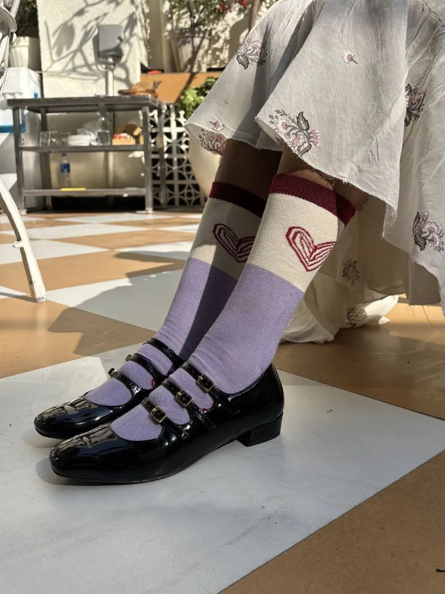 Three of Hearts | Heart sock - Pack of 3