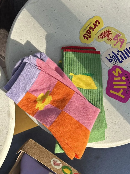 Mango & Flower | Pack of 2 Socks