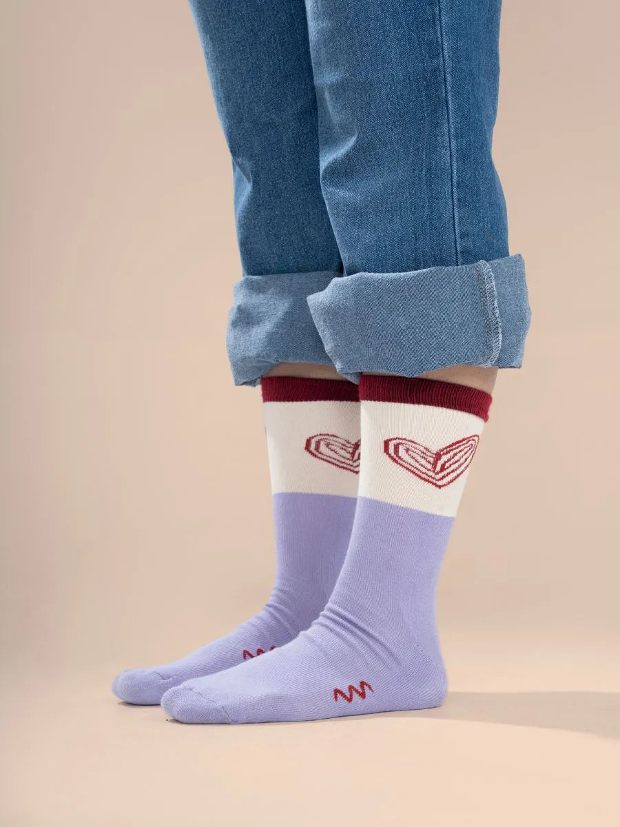Heart sock